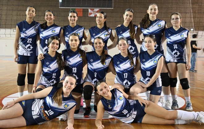 Resultados das equipas de Voleibol do Ginásio Clube de Sines