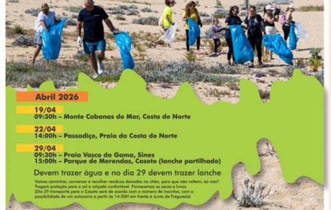 Sines recebe a iniciativa Plogging Challenge 2026