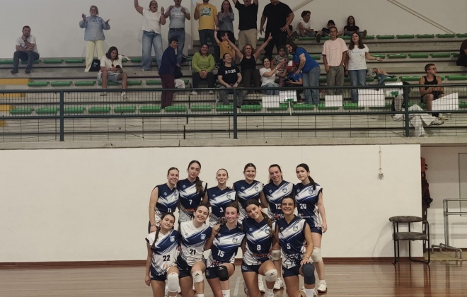 Resultados das equipas de Voleibol do Ginásio Clube de Sines