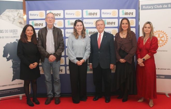 Rotary Club de Sines realizou palestra com Carlos Beato