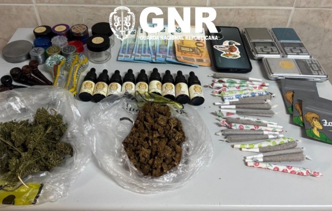 GNR de Colos deteve um homem em São Luís por tráfico de droga