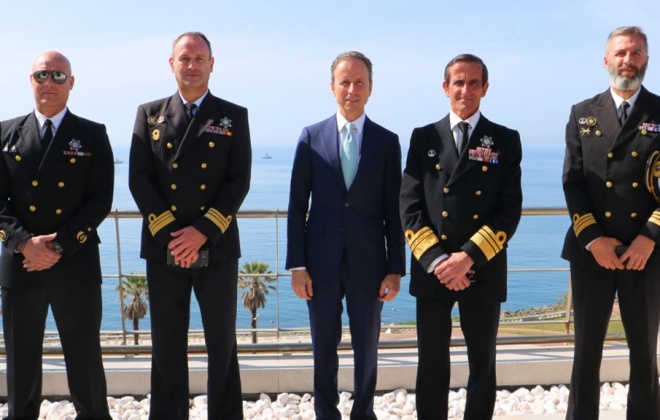 Vice-Almirante Nuno Chaves Ferreira visitou o Porto de Sines