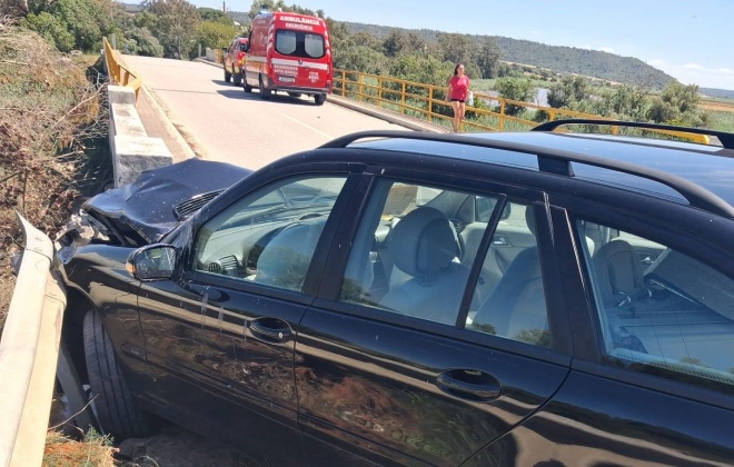 Despiste provoca quatro feridos ligeiros em Alcácer do Sal