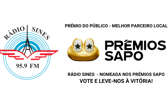 Rádio Sines nomeada para Melhor Parceiro Local nos Prémios SAPO