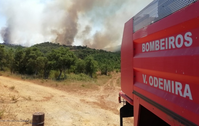 Concelho de Odemira com risco muito elevado de incêndio nesta terça-feira