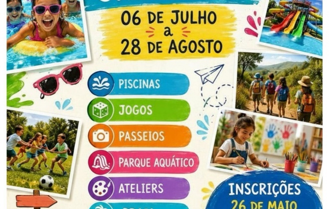 Junta de Freguesia Alvalade com inscrições abertas para as Férias Criativas de Verão