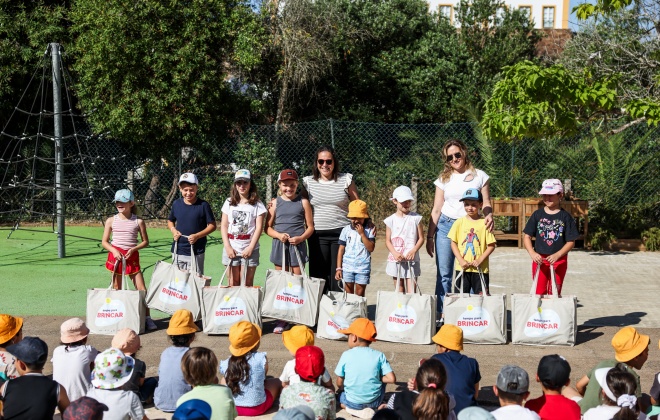 Odemira promove o brincar no Dia da Criança com entrega de kits educativos