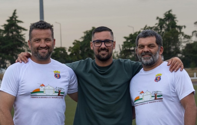 Nuno Pinto vai continuar a treinar o Grandolense na época 2026-2027