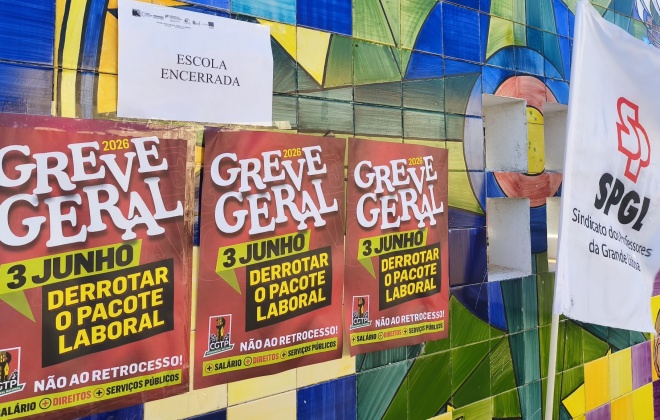 Greve geral está a provocar perturbações em vários setores no Litoral Alentejano