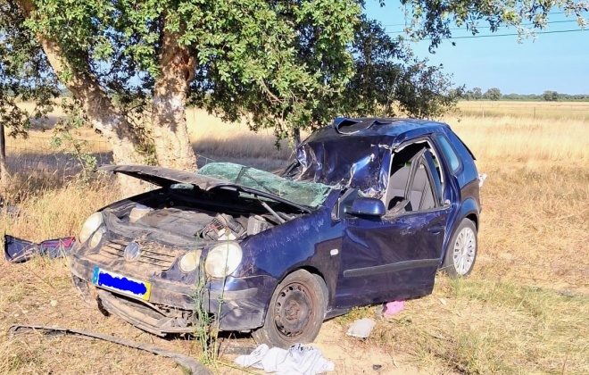 Despiste provoca três feridos no IC33 em Grândola