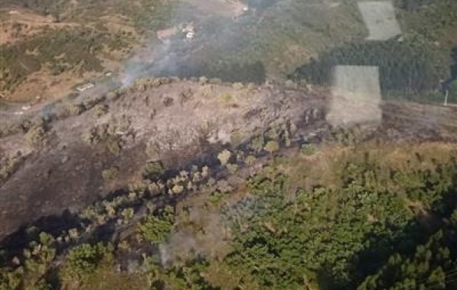 Está dominado o incêndio que deflagrou esta tarde em Odemira