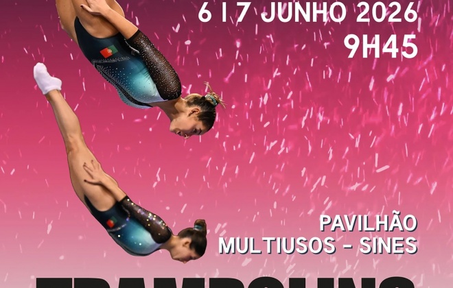 Sines recebe neste sábado e domingo o Campeonato Nacional Infantis e Níveis de ginástica