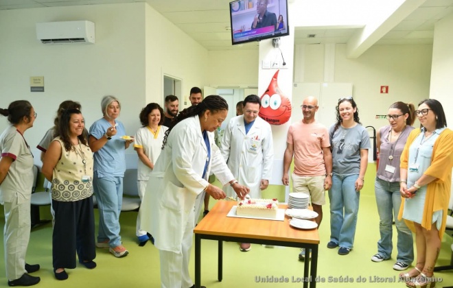 Serviço de Sangue da ULSLA comemorou o Dia Mundial do Dador de Sangue