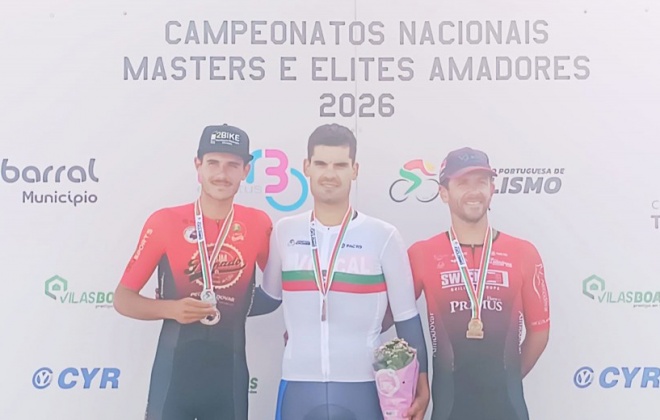 Bruno Rosa conquistou o 3.º lugar nos Campeonatos Nacionais de Estrada de Contrarrelógio Individual