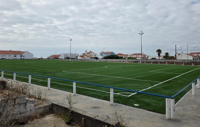 Obras no Campo do Mar em Porto Covo entram na fase de acabamentos