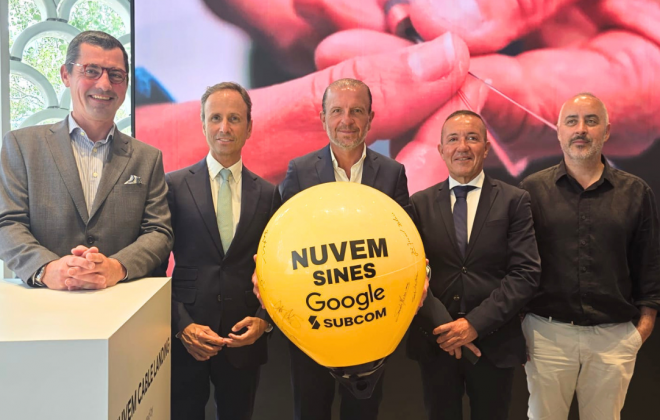Amarração do cabo submarino “Nuvem” destaca Sines na conectividade global