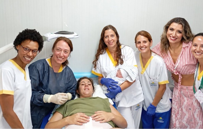 Equipa da UCSP de Santo André assegura parto inesperado de bebé Duarte com sucesso