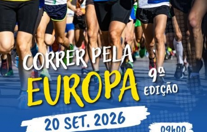 “Correr pela Europa” em Vila Nova de Santo André no domingo