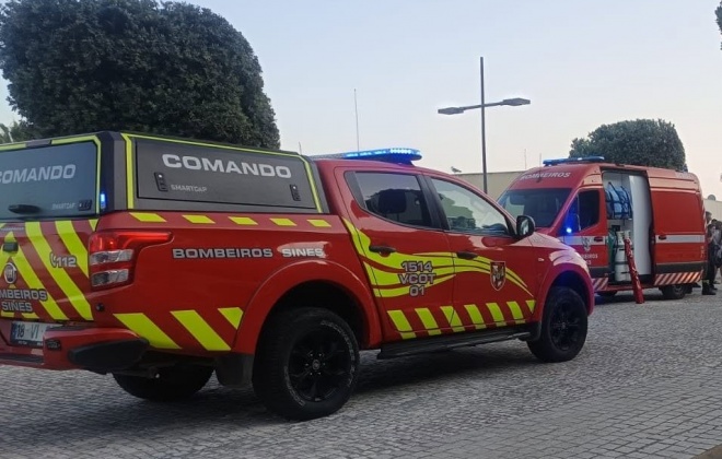 Homem sofreu queimaduras graves ontem á noite em Sines